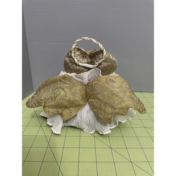 Vintage Russ Angelique Angel Plush Stuffed Frog Victorian Grace w/ Original Tag - Picture 3 of 9